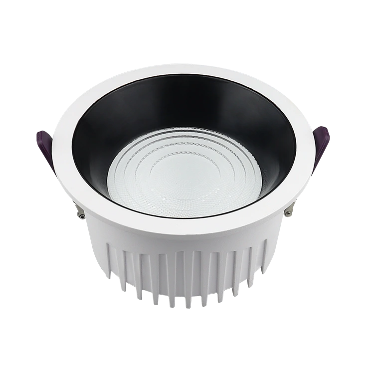 Tiefe Anti-Blend-Downlights mit Markenkomponenten